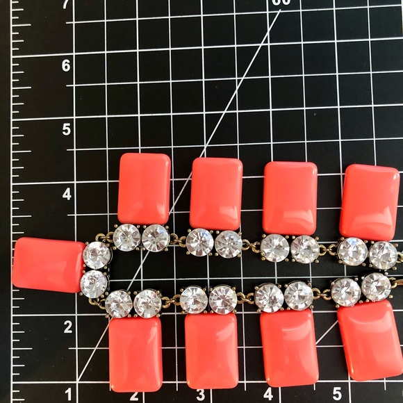 Gorgeous Vintage Neon J. Crew Statement Necklace - Picture 9 of 10